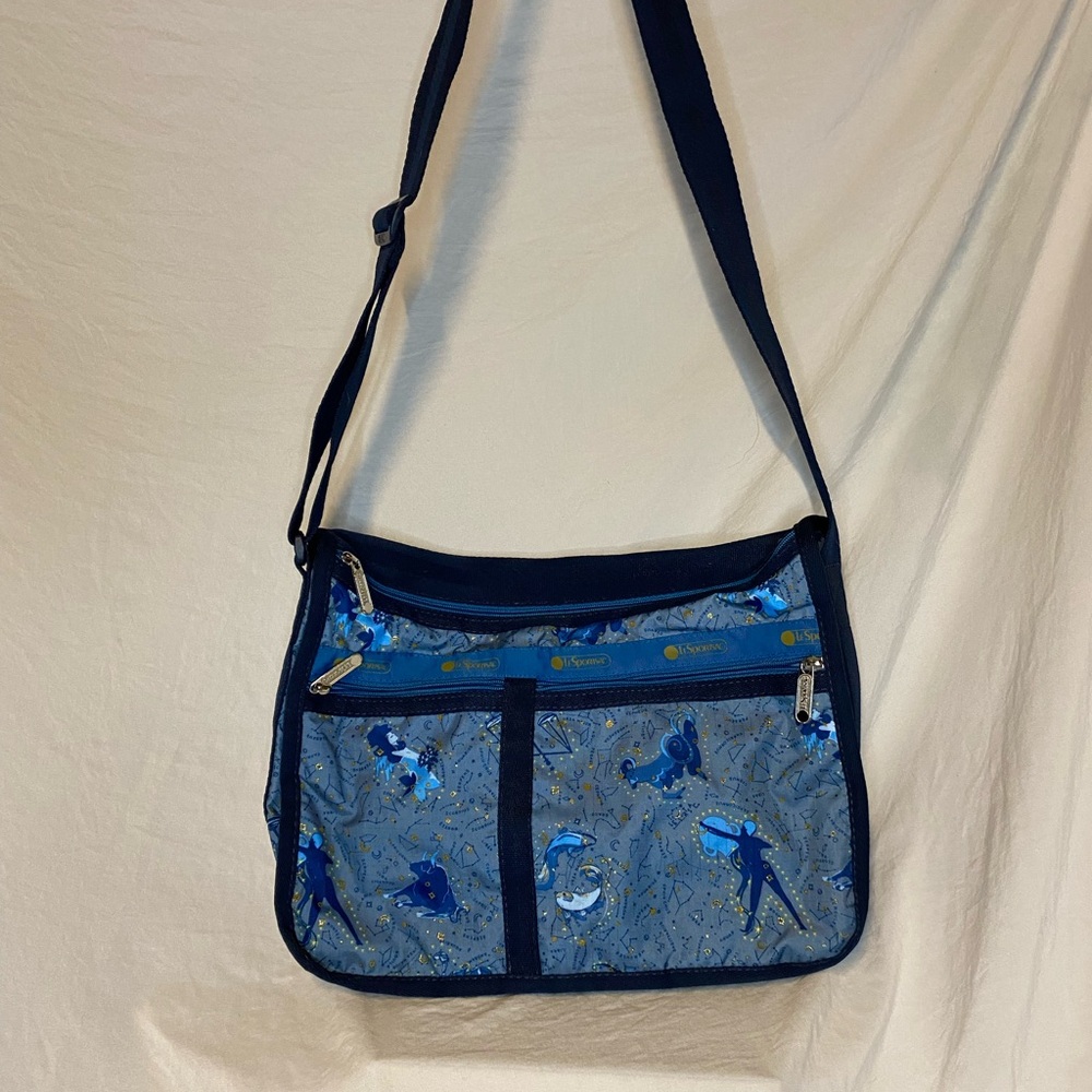 Le Sportsac Zodiac Constellation  Rare Limited Edition Sold Out Crossbody Bag